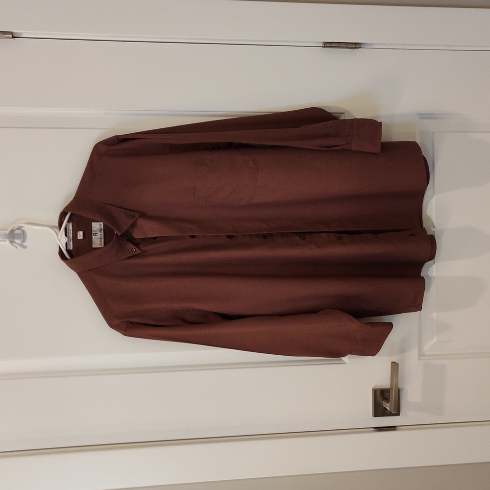 Etienne Aigner Shirt 16.5 Brown